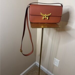 Authentic brand new Mcm Lauretos leather  Shoulder Bag